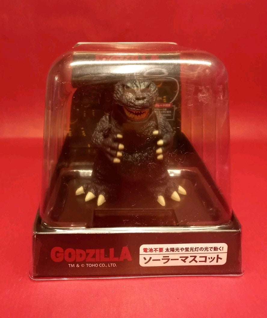 Rare Godzilla solar mascot figure Moves In Sunlight Arms Mouth Japan Toho 2019