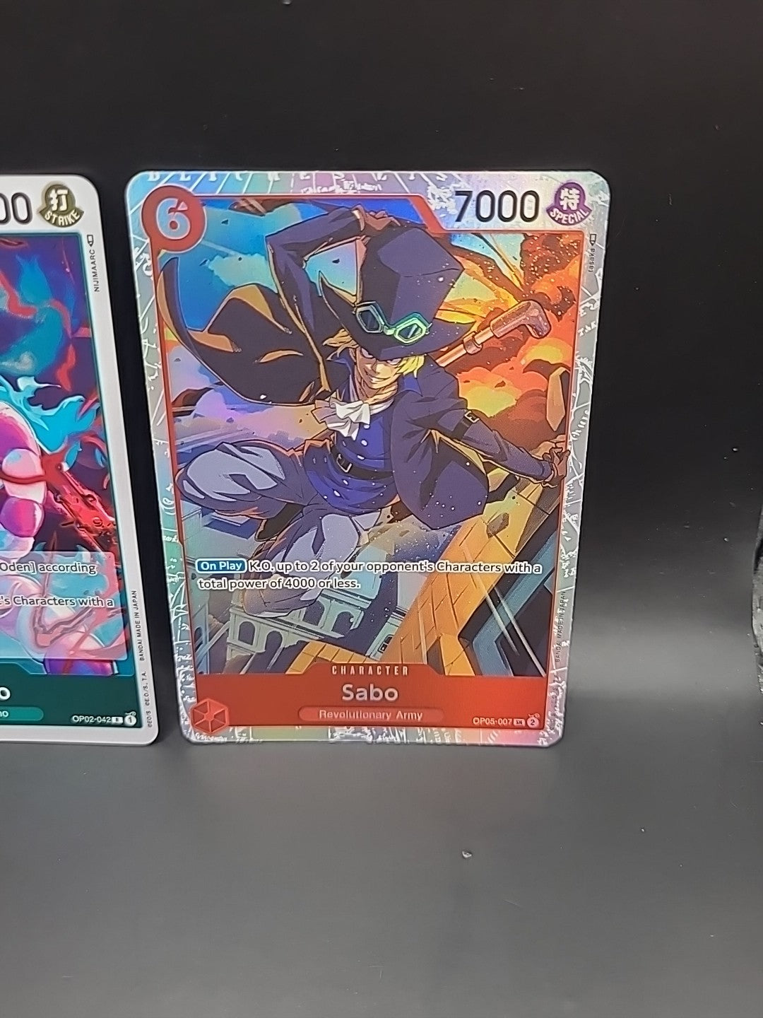 One Piece TCG | Sabo | OP05-007 & Yamato OP02-042 English Foil