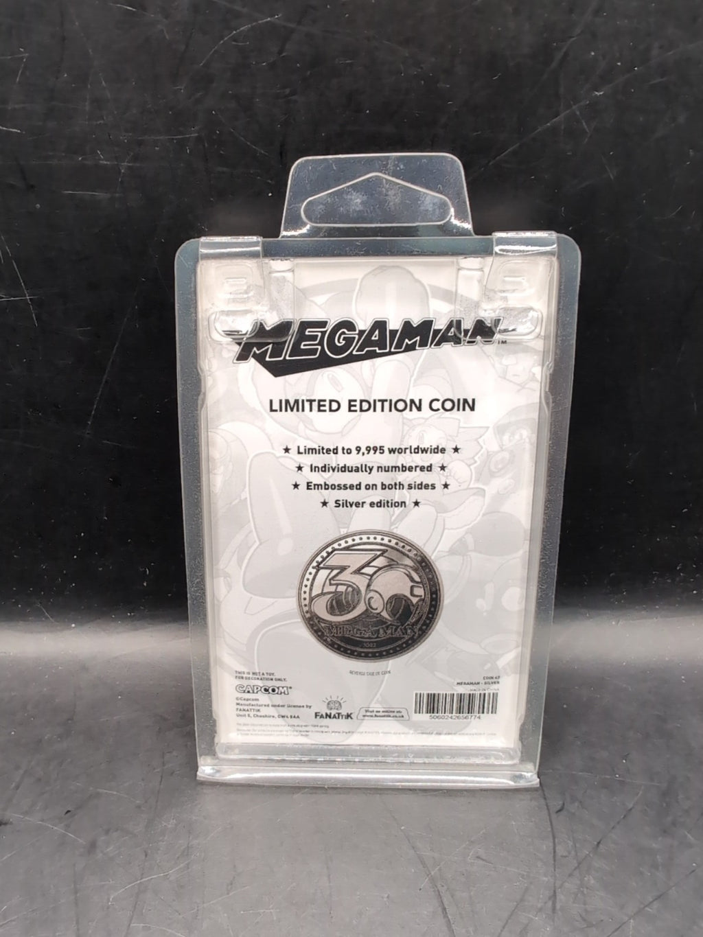 Megaman Ltd Edition Numbered Coin - Officially Licensed/Only 9995 Worldwide