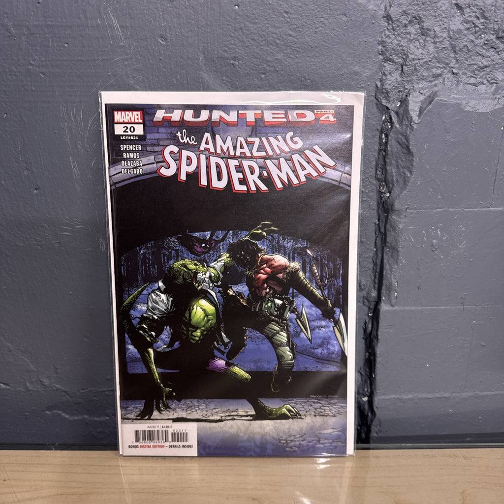 THE AMAZING SPIDER-MAN #20 LGY #821 (2018) VF/NM MARVEL