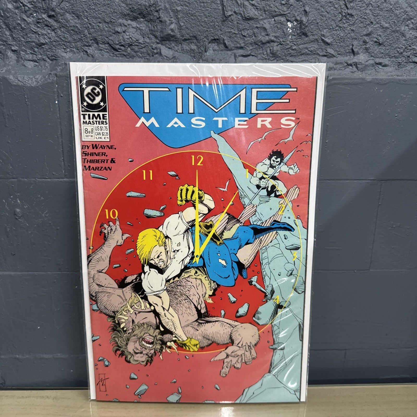 Vintage DC Time Masters 8 Sep 1990 Comic Book #8 of 8 DC Comics