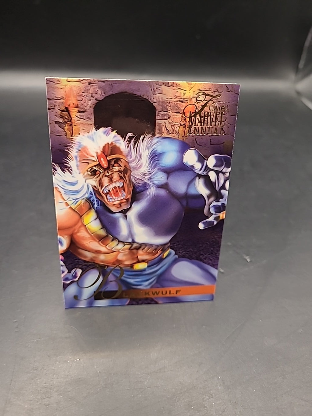 Blackwulf 1995 Flair Marvel Annual Card #87 (NM)