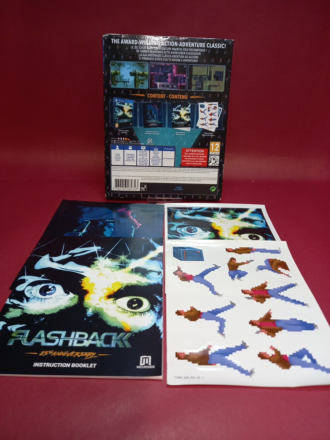 PS4 FLASHBACK 25TH ANNIVERSARY COLLECTORS EDITION COMPLETE