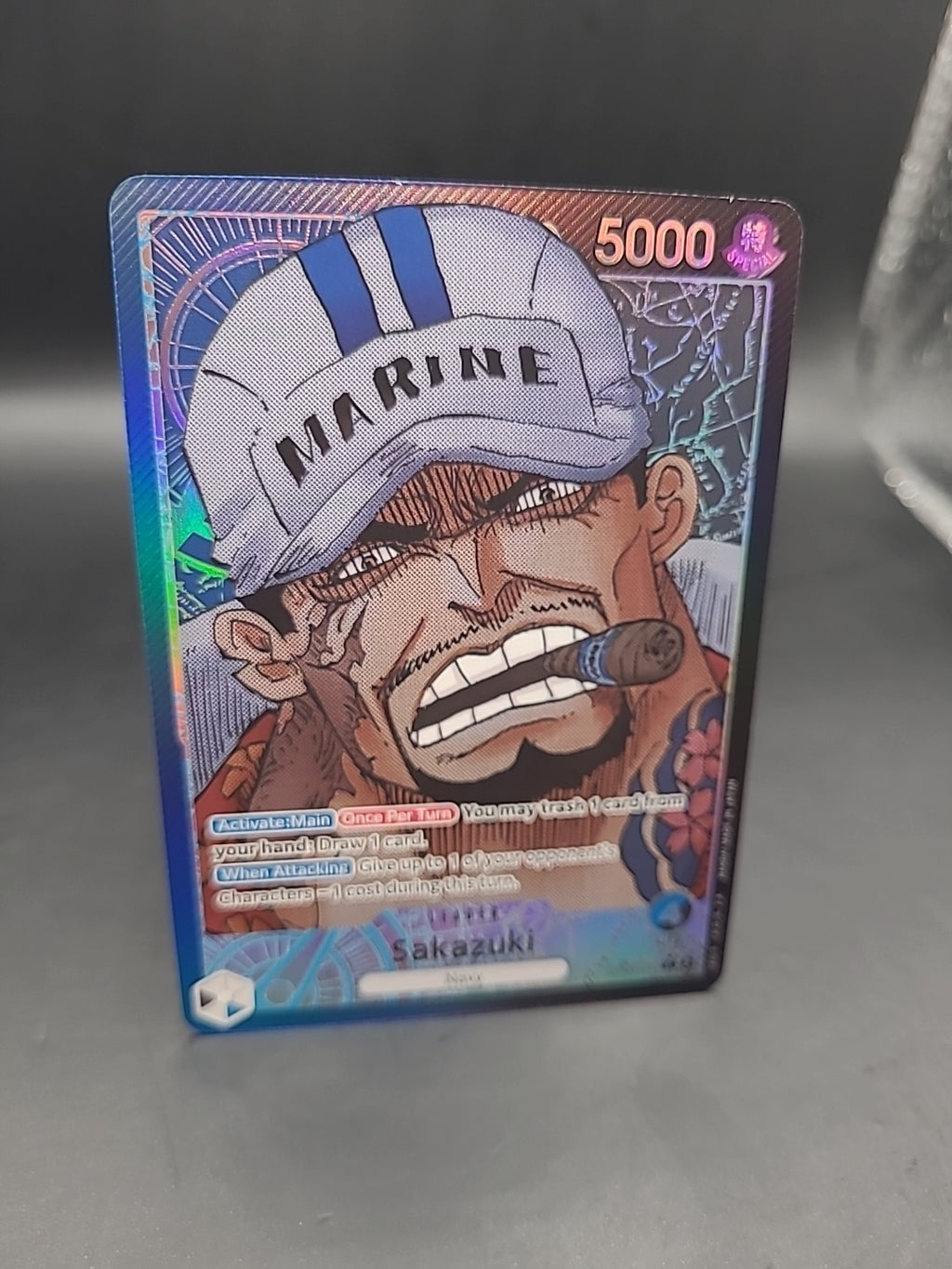 Sakazuki OP05-041 Alt Art Leader Awakening of the New Era English One Piece Card