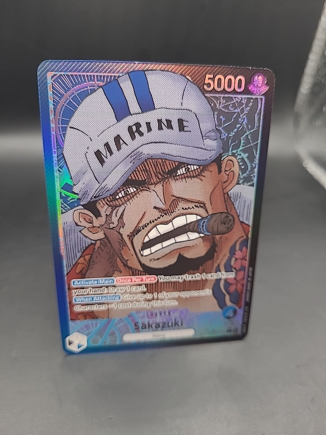 Sakazuki OP05-041 Alt Art Leader Awakening of the New Era English One Piece Card