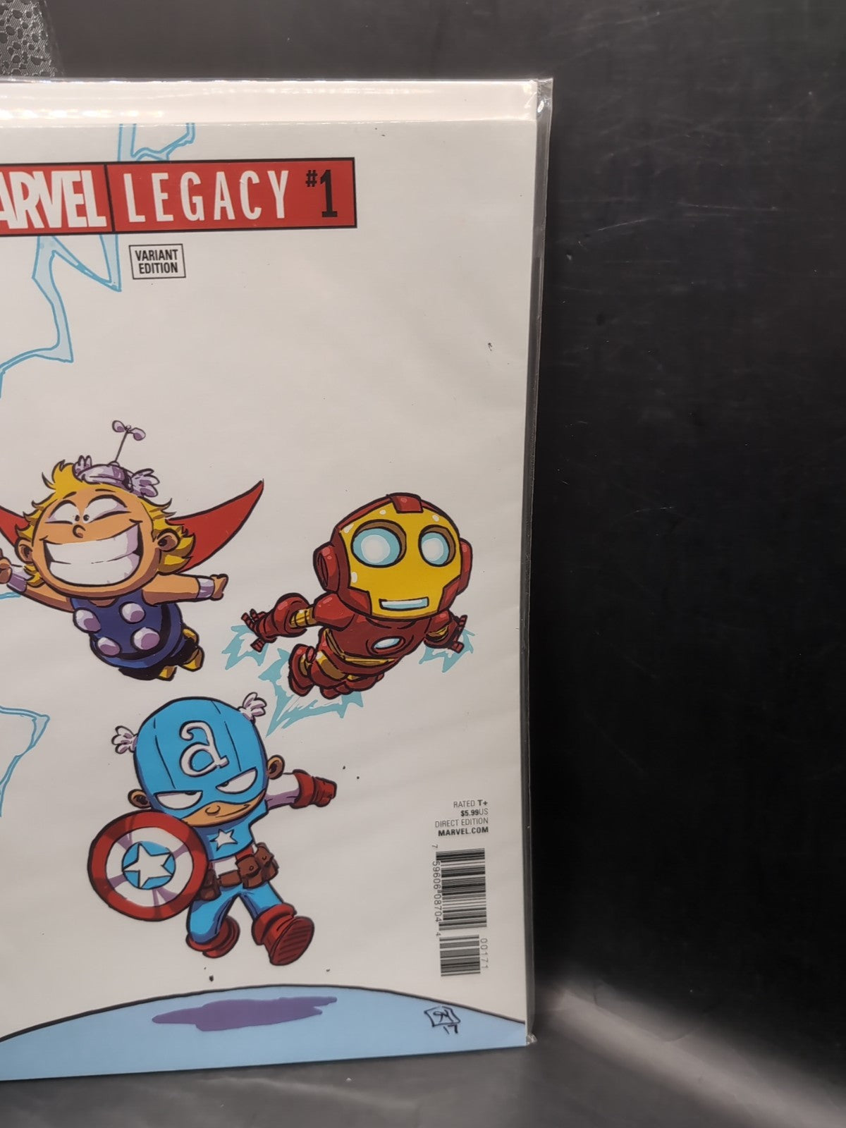 MARVEL LEGACY #1 SKOTTIE YOUNG VARIANT COMICS NOVEMBER 2017 <