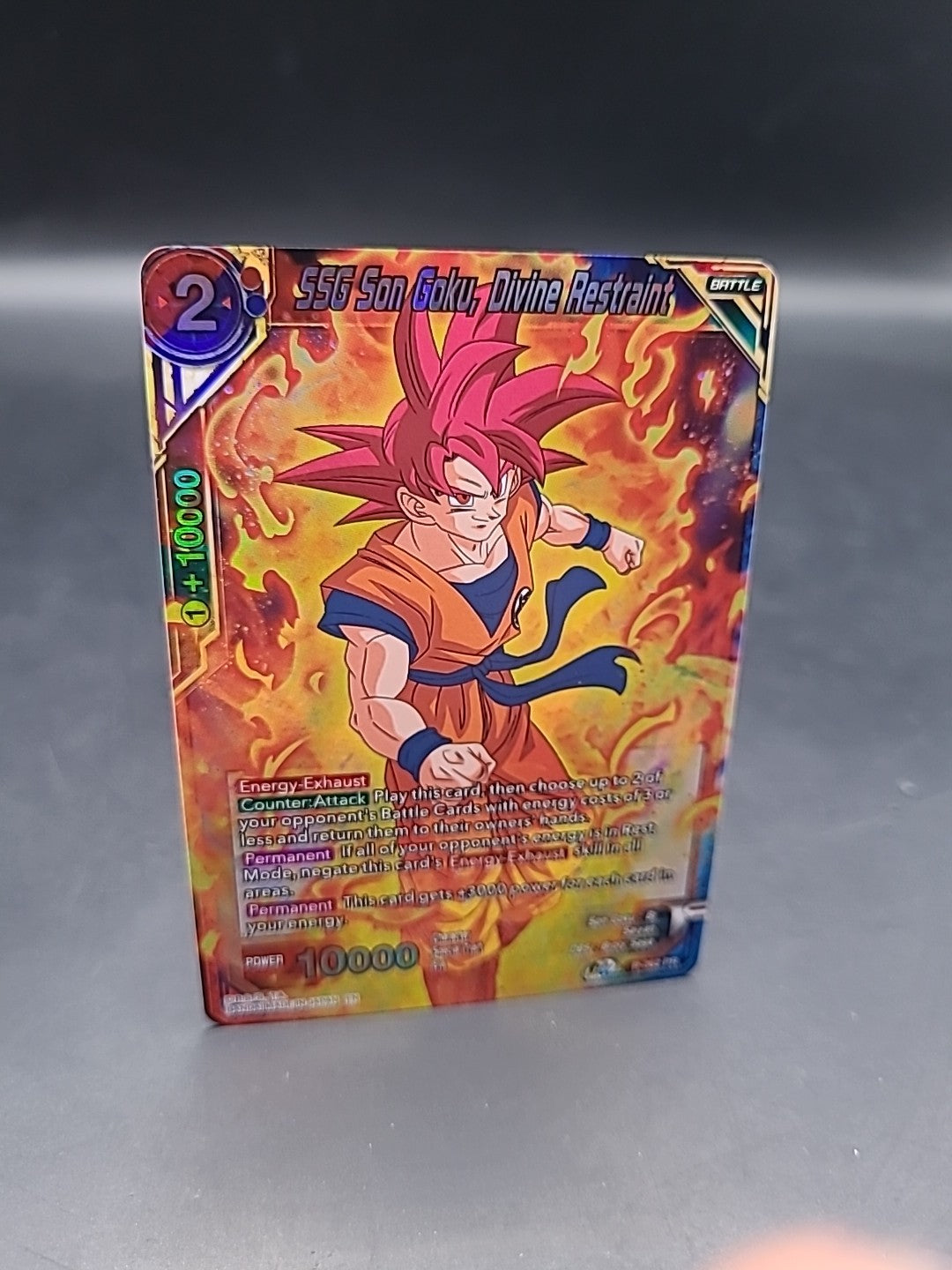 SSG Son Goku, Divine Restraint P-362 PR - Dragon Ball Super Card