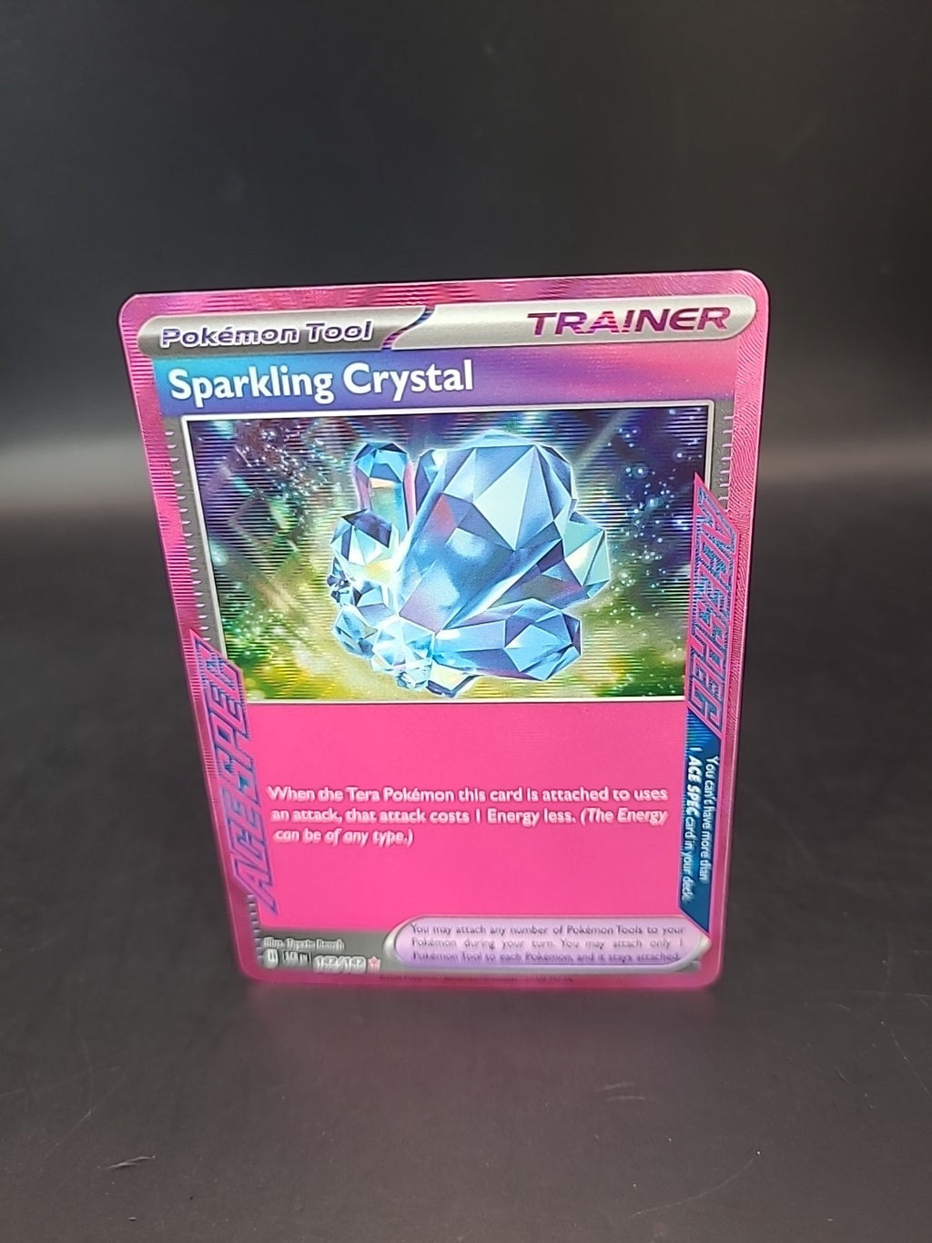 Pokemon Card Sparkling Crystal 142/142 Holo Stellar Crown