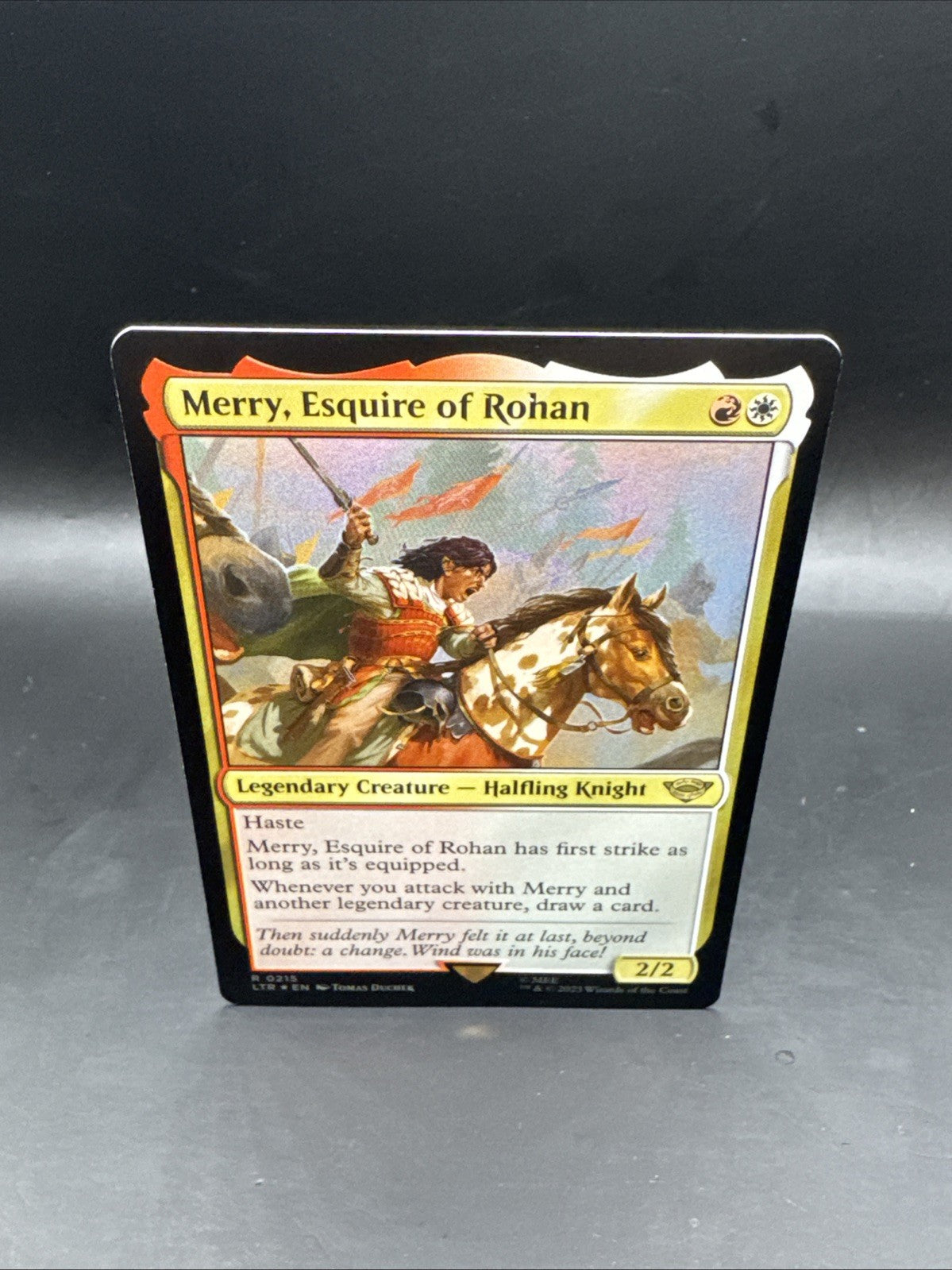 Merry, Esquire of Rohan  Foil  The Lord of the Rings NM MTG