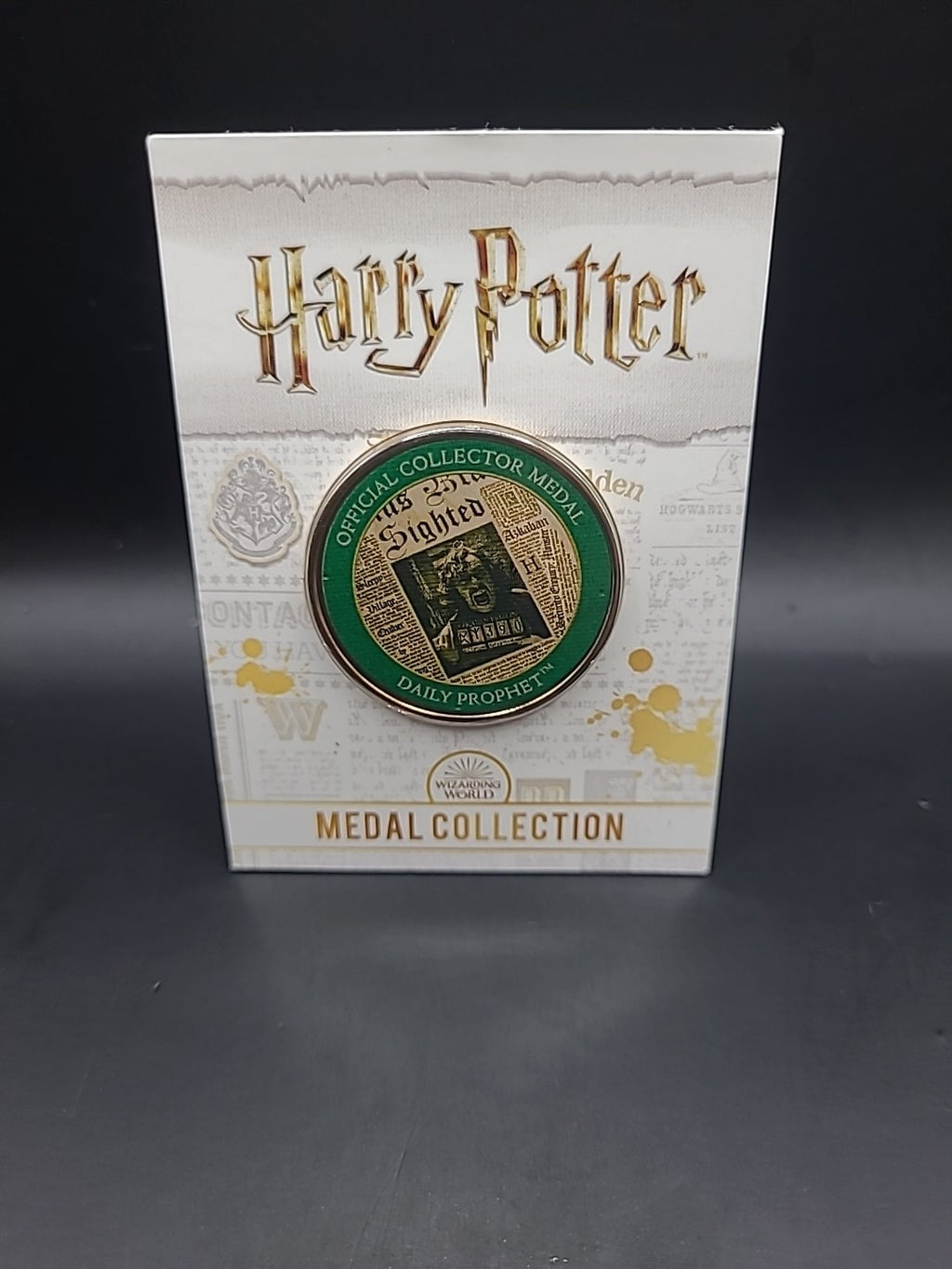 Harry Potter Medal Coin Collection - Artefacts And Spells - Daily Prophet 