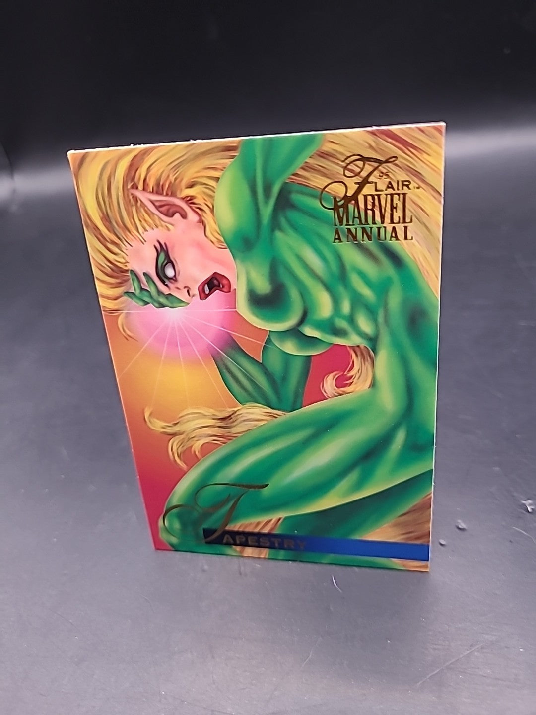 Tapestry 1995 Flair Marvel Annual Card #37  Card 