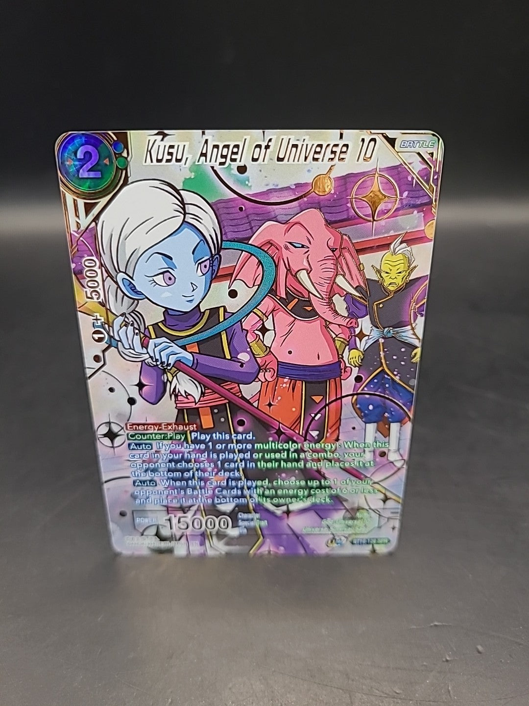 Kusu, Angel of the Universe 10 BT16-139 SPR - Dragon Ball Super Card