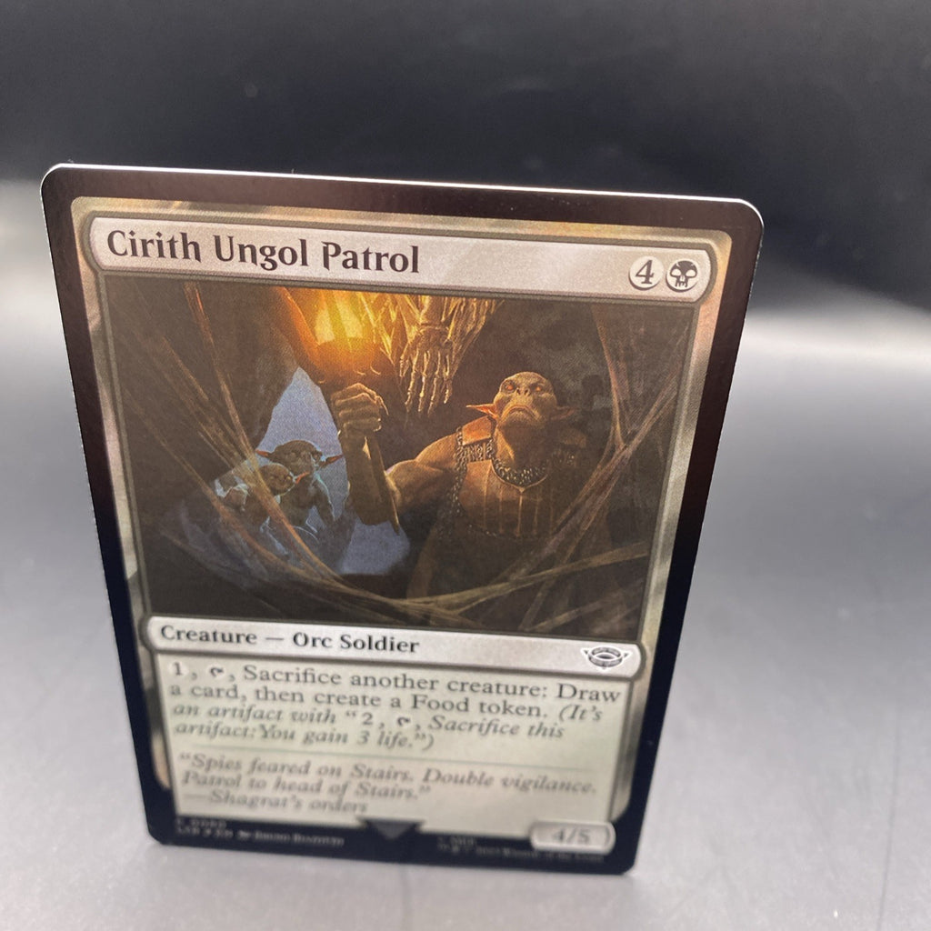 MTG Cirith Ungol Patrol (Foil) [Tales of Middle-Earth, Near Mint]