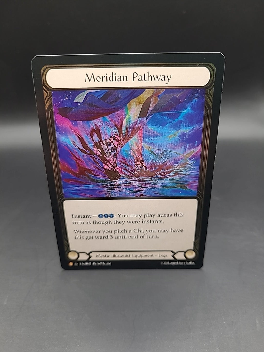 Meridian Pathway Foil - MST027 NM - FaB Flesh and Blood