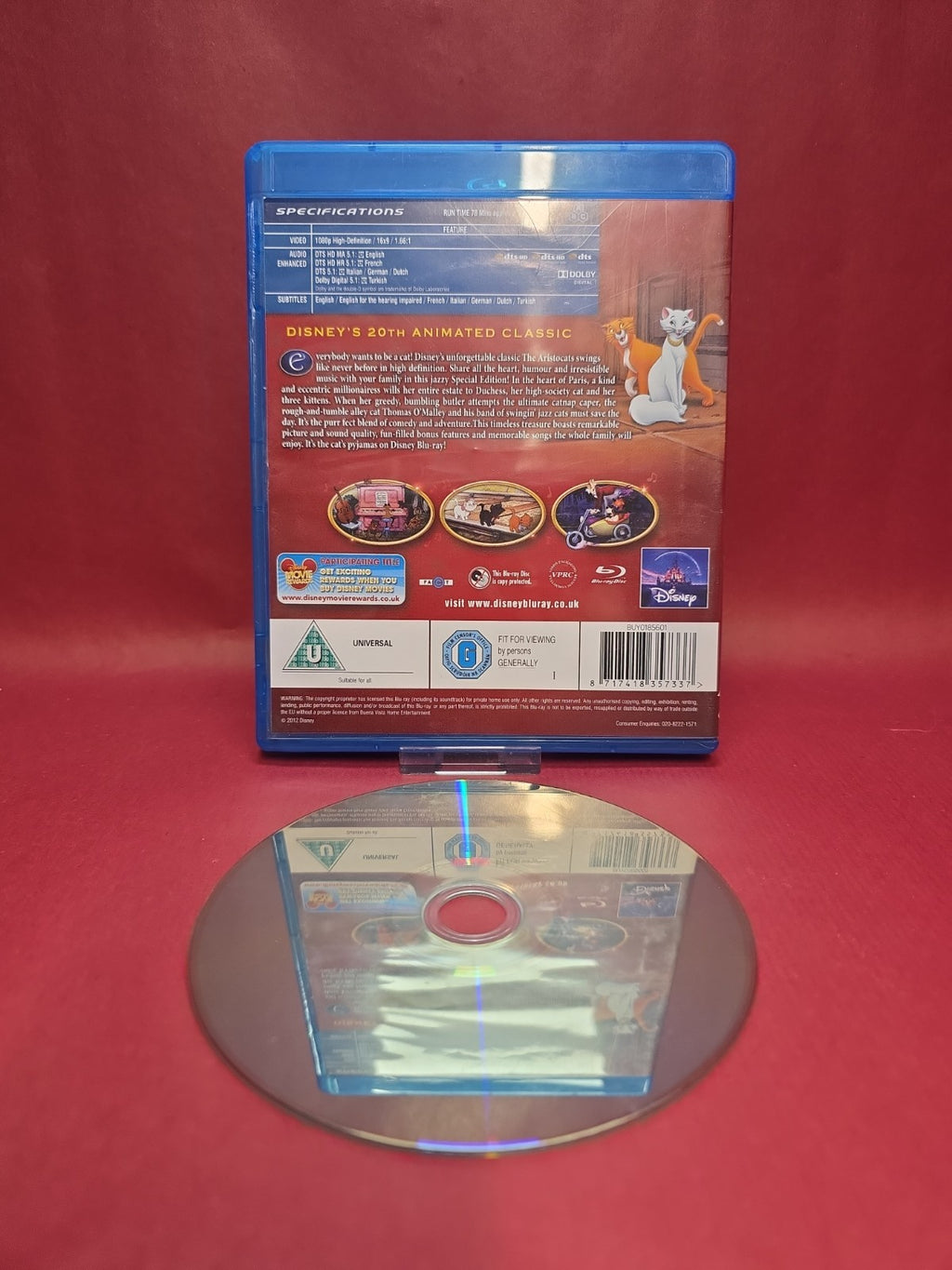 The Aristocats (Blu-ray, 2012)