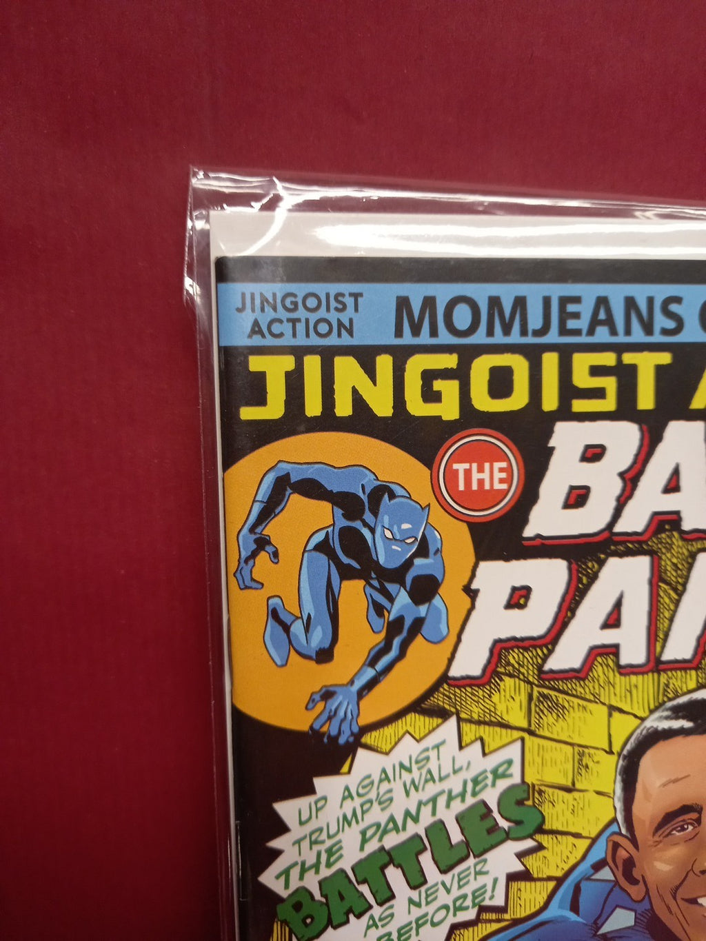Antarctic Press Jingoist Action #1 The Barack Panther Very Rare In Uk 2018