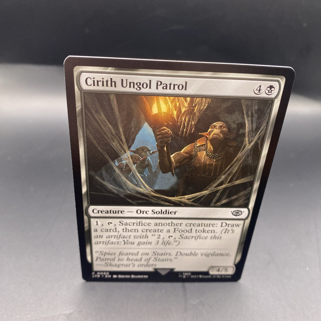 MTG Cirith Ungol Patrol (Foil) [Tales of Middle-Earth, Near Mint]