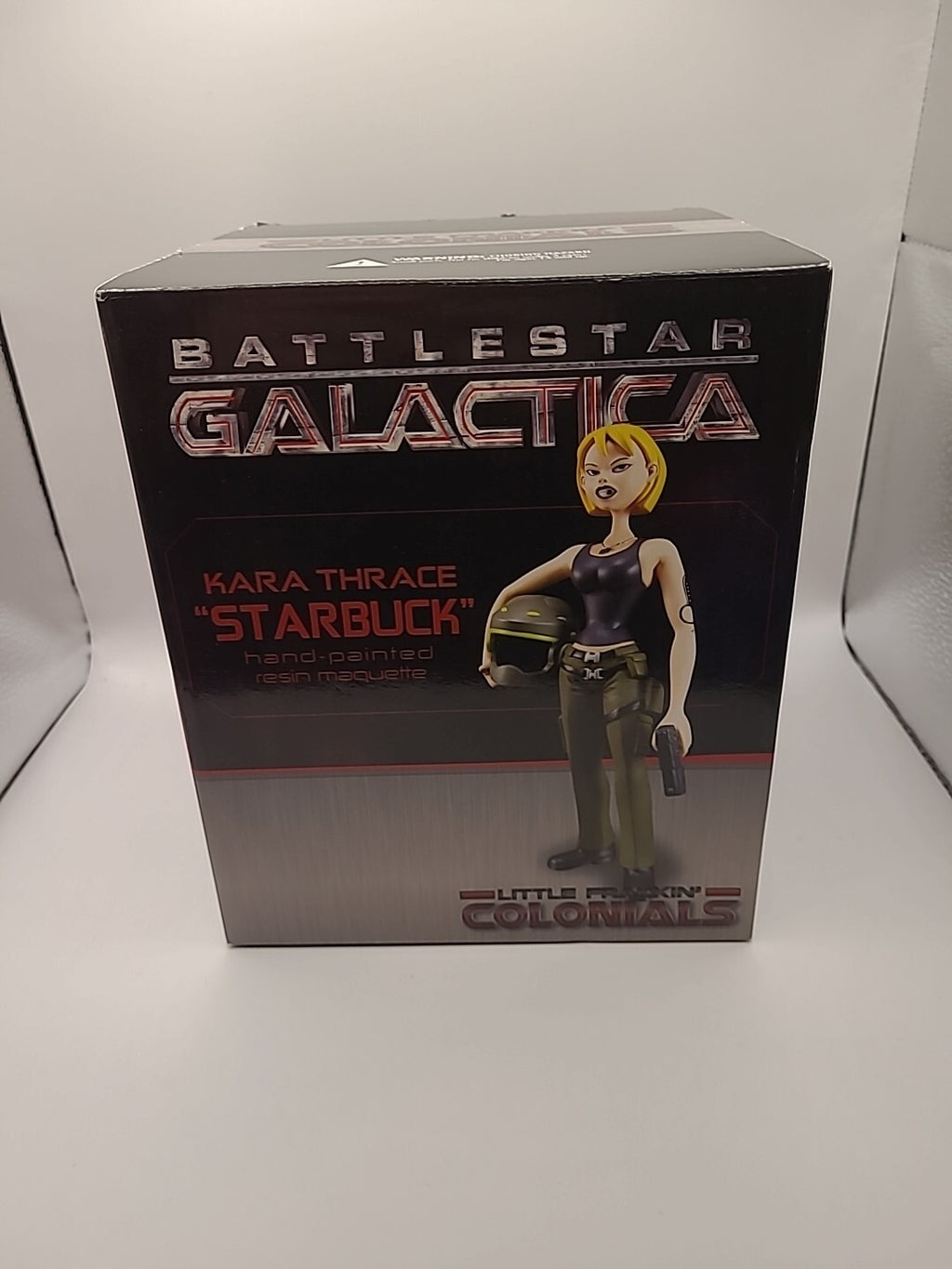 Battlestar Galactica Kara Thrace "Starbuck" Qmx Statue Limited Edition