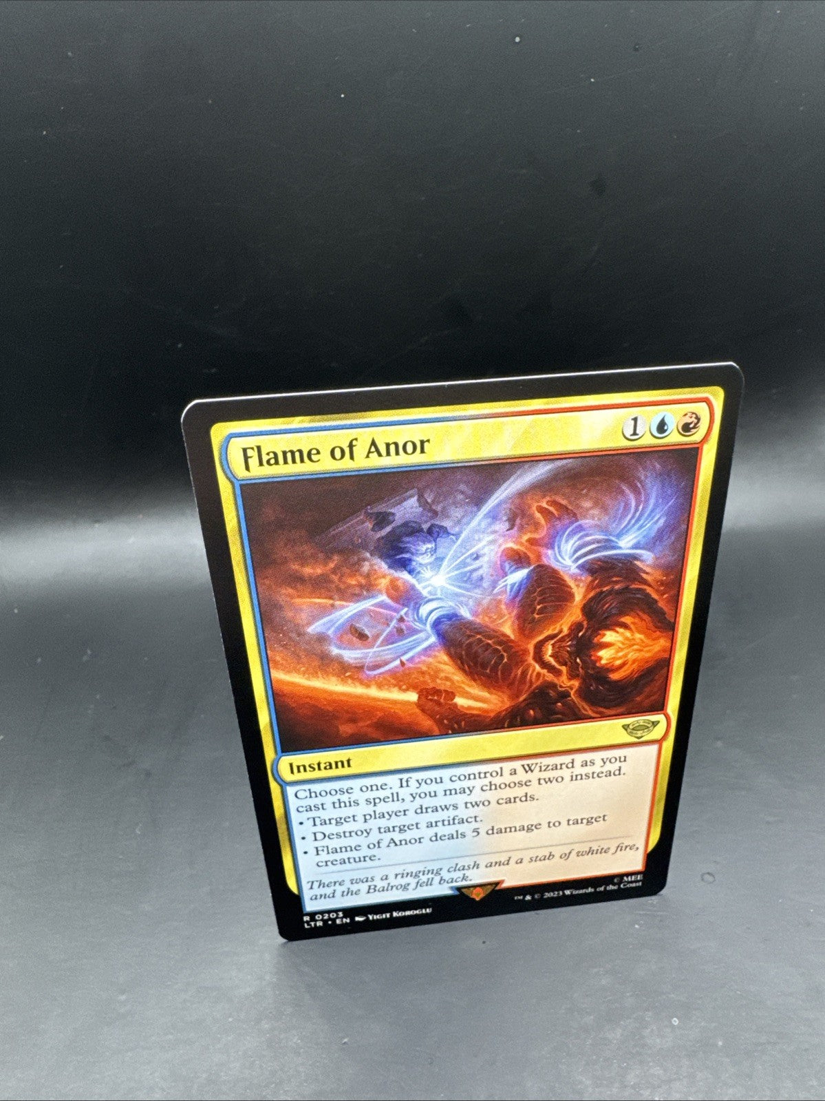 Flame of Anor R0203 Lord of the Rings: Tales Of Middle-earth [LTR] MTG