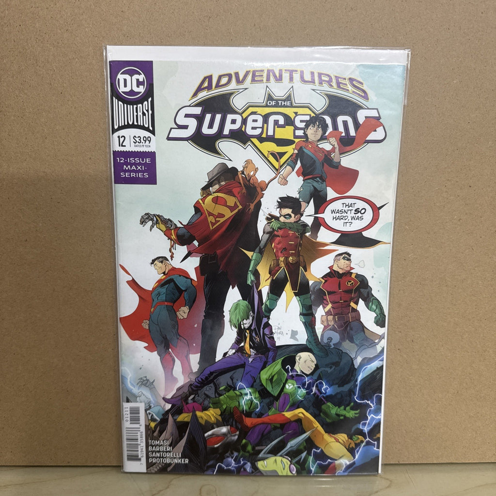Adventures Of The Super Sons #12 of 12  NM  DC Comics CBX5A