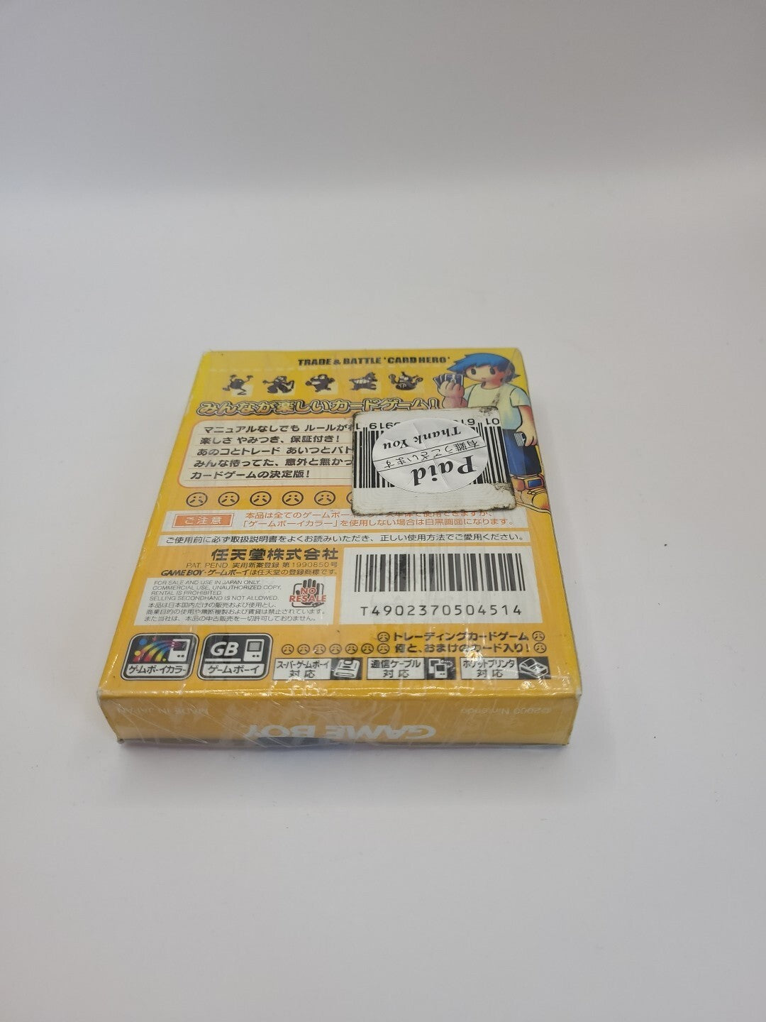 Card Hero: Trade And Battle - Nintendo Game Boy Color - Still Sealed