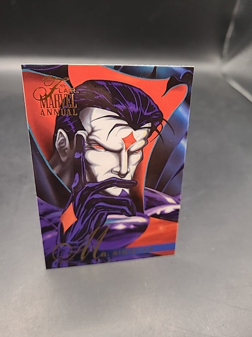 1995 Flair Marvel Annual Mr Sinister #27