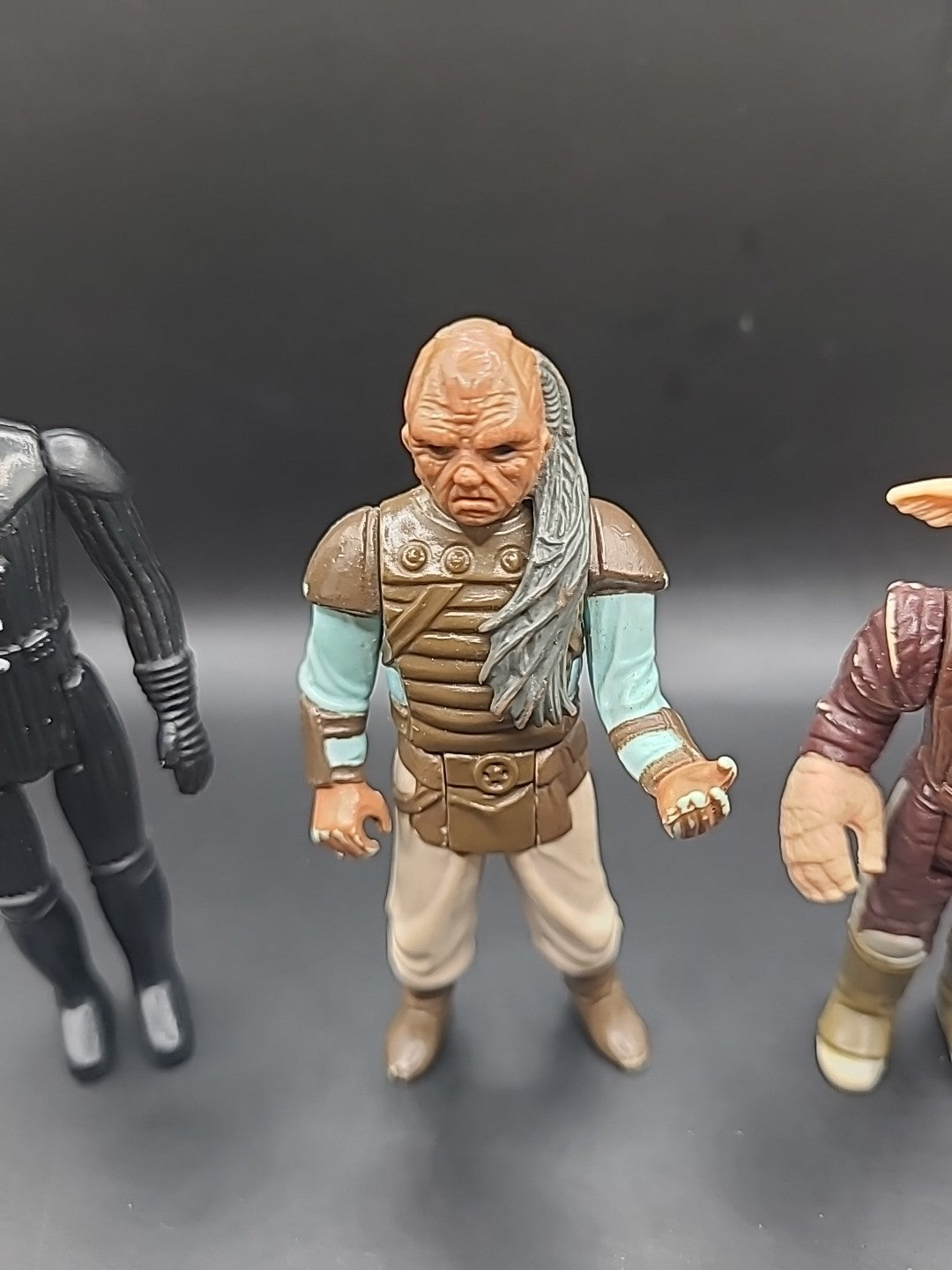 3 X Vintage Kenner Star Wars Figures Darth Vader, Ree Yees & Weequay