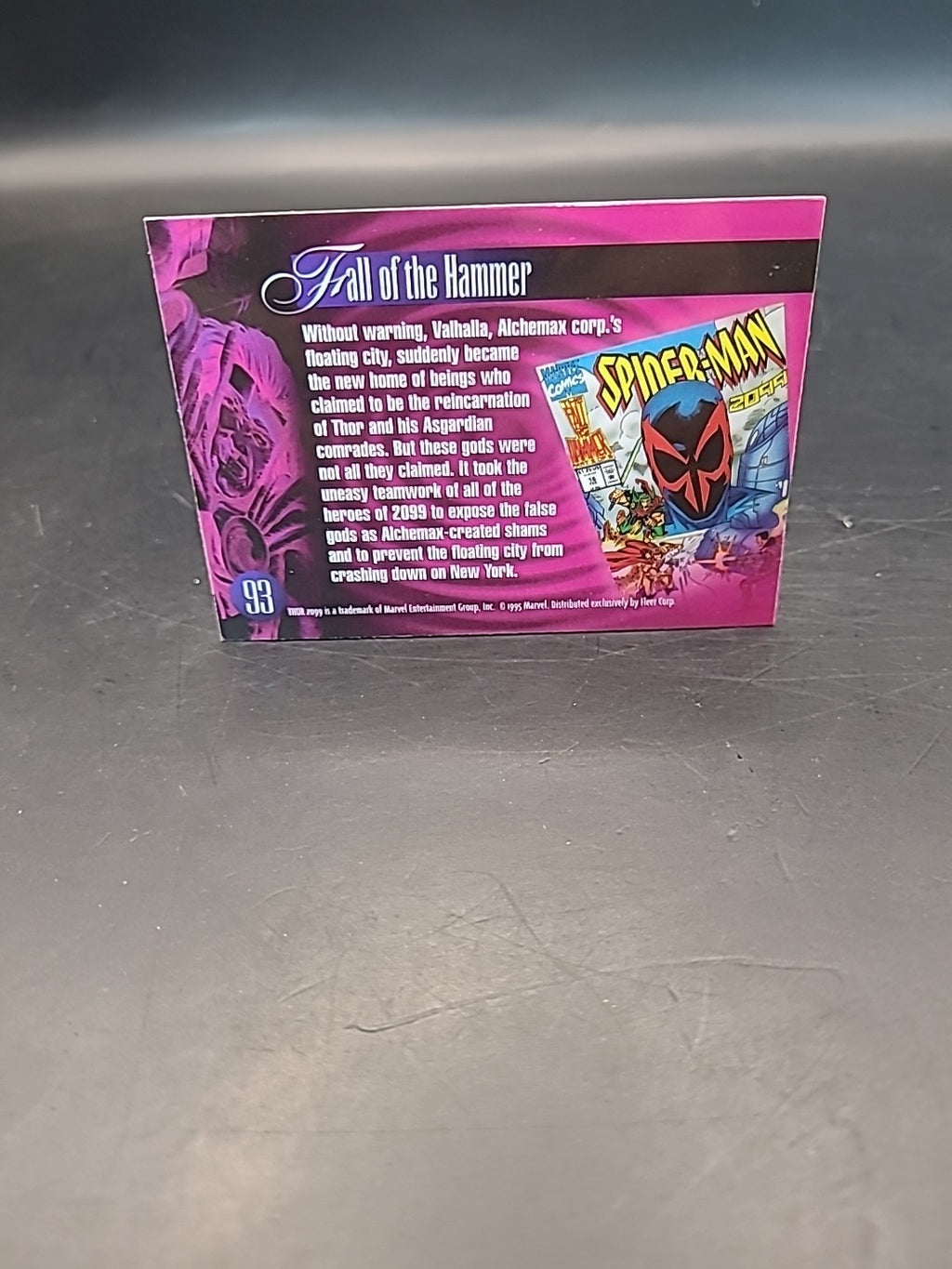 Thor 2099 1995 Flair Marvel Annual Trading Card - #93