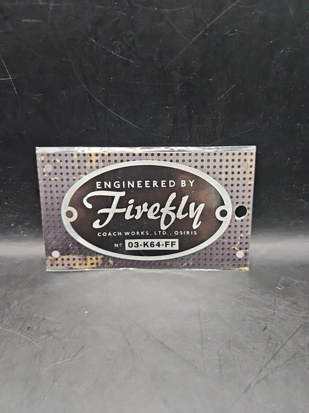 Engineered by Firefly Bumper Sticker Serenity Cosplay Sci-Fi Collectible Movie