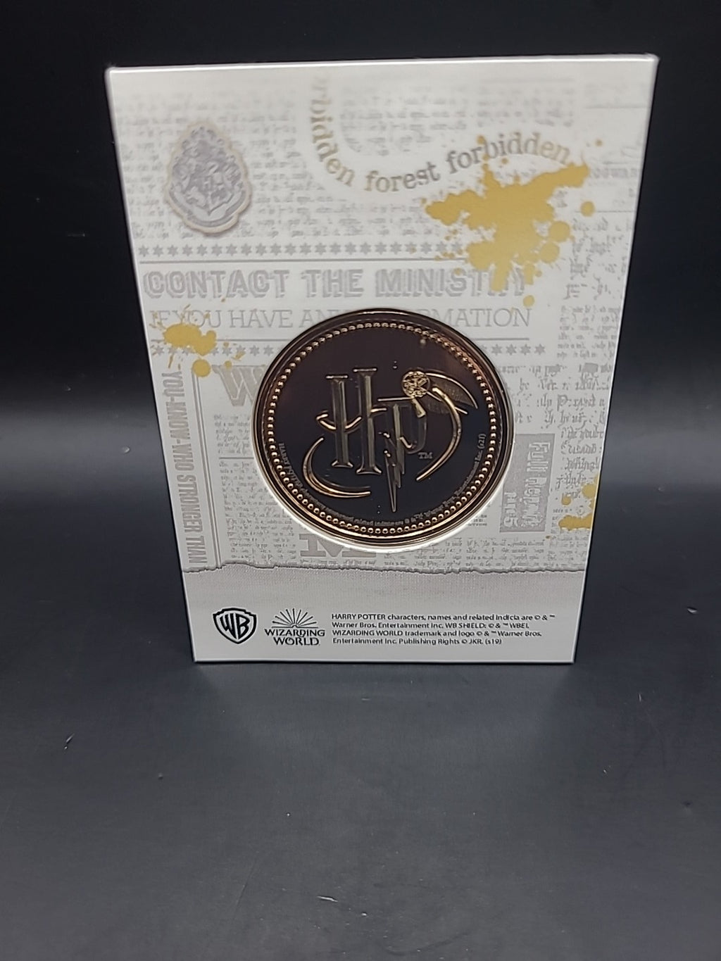 Harry Potter Official Medal Collection GREEN BASILISK FANG