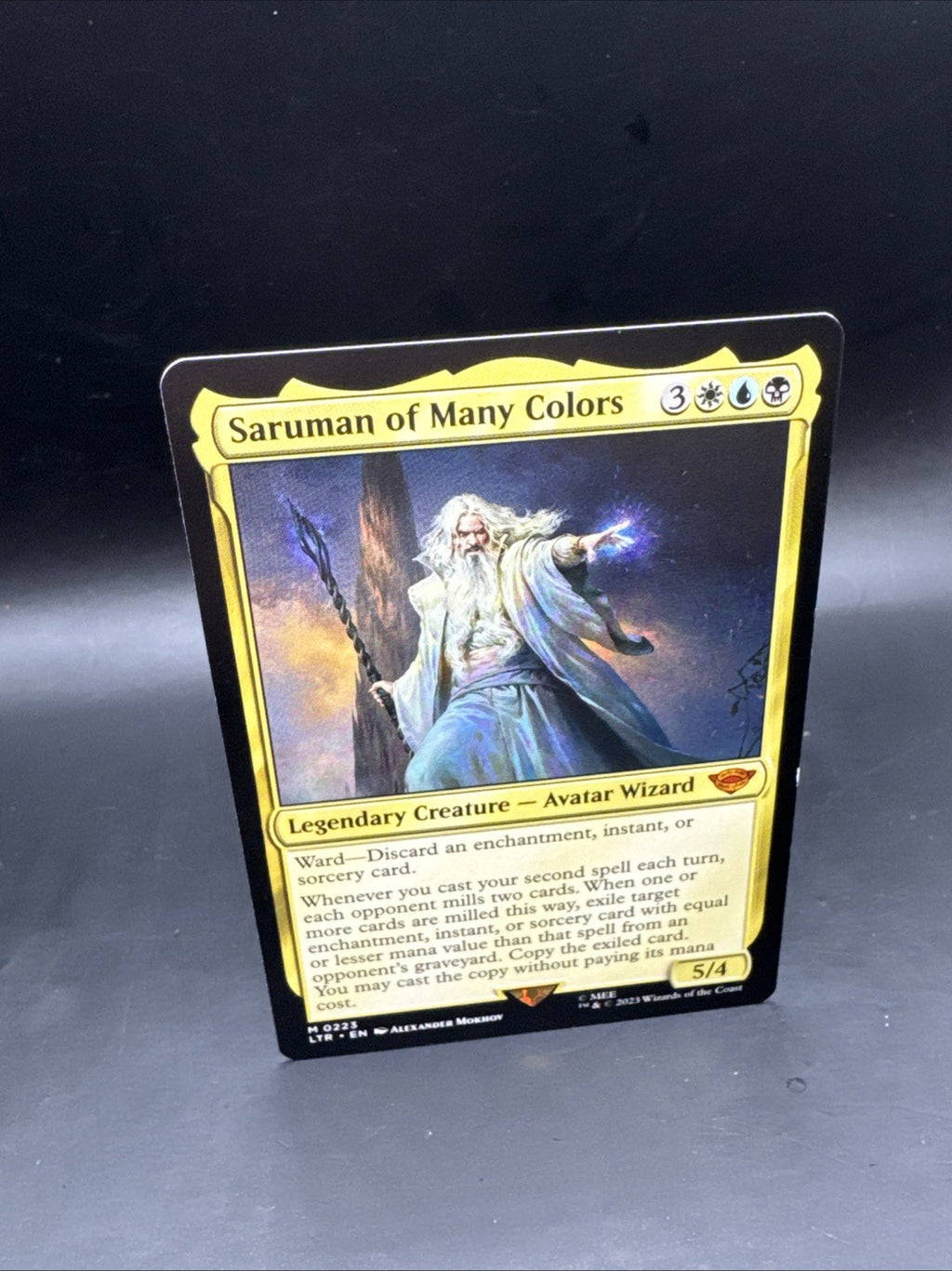 MTG Saruman of Many Colors M0223