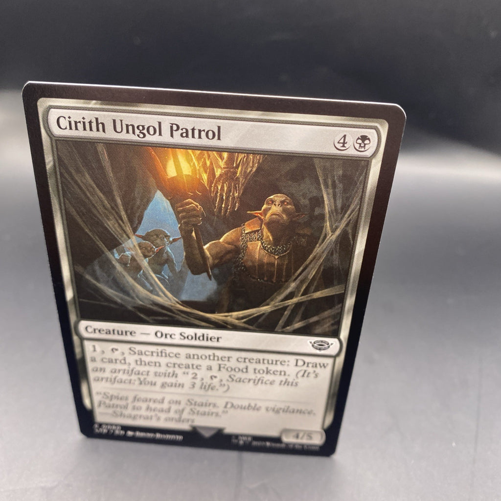 MTG Cirith Ungol Patrol (Foil) [Tales of Middle-Earth, Near Mint]