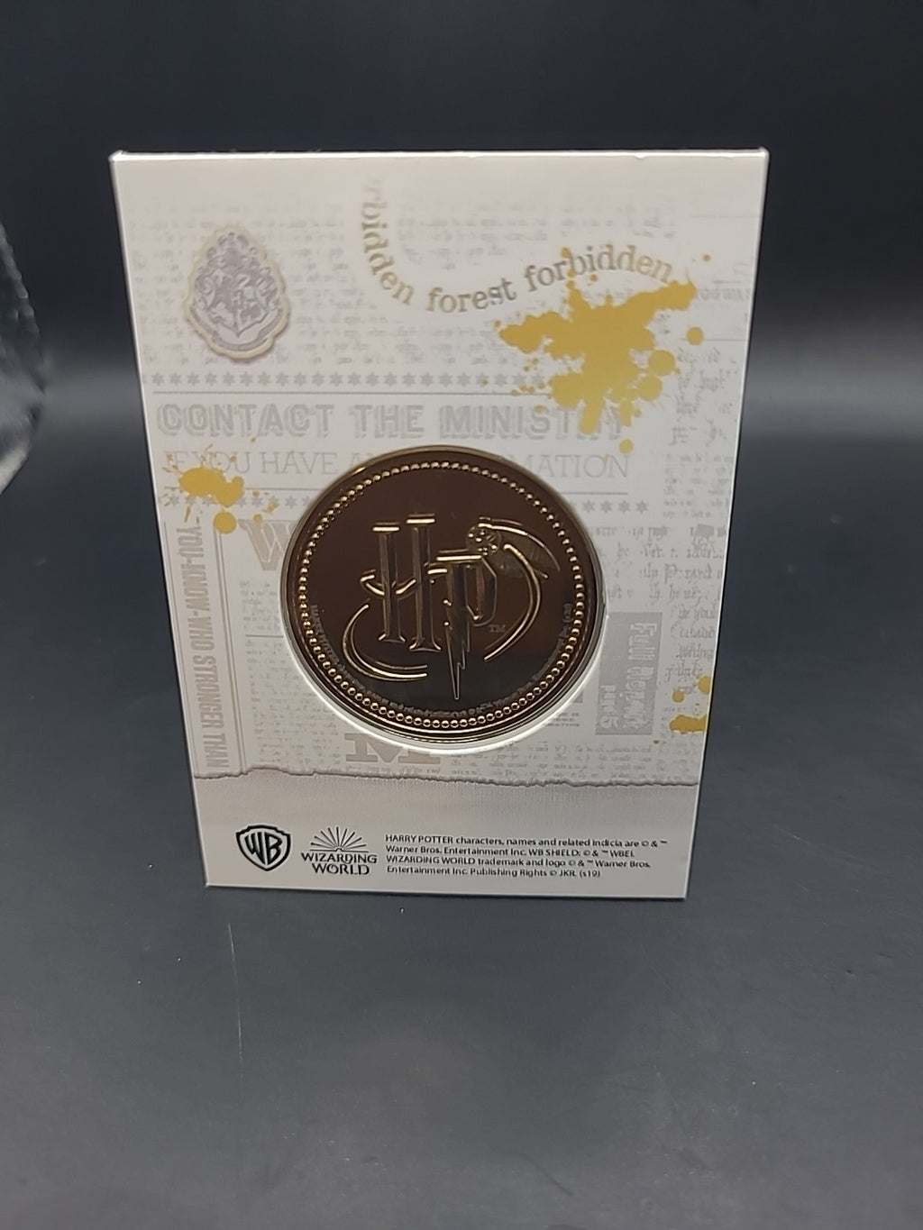 Harry Potter Medal Collection. Minerva Mcgonagall Character Coin