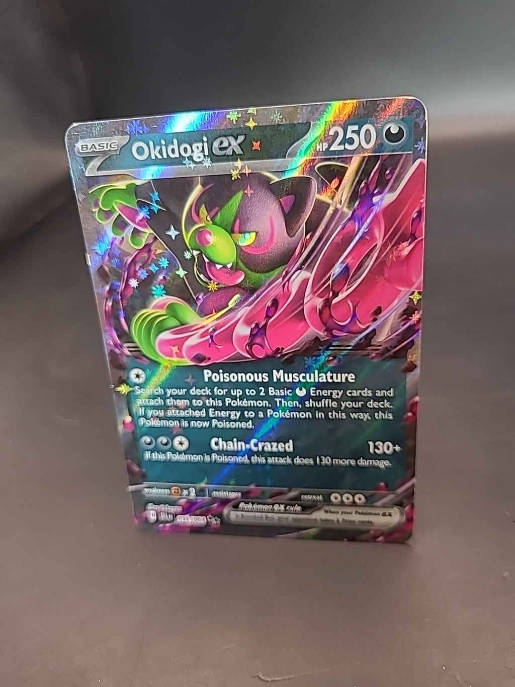 Okidogi EX 036/064 S&V Shrouded Fable Holo Double Rare Pokemon Card NM/MT 