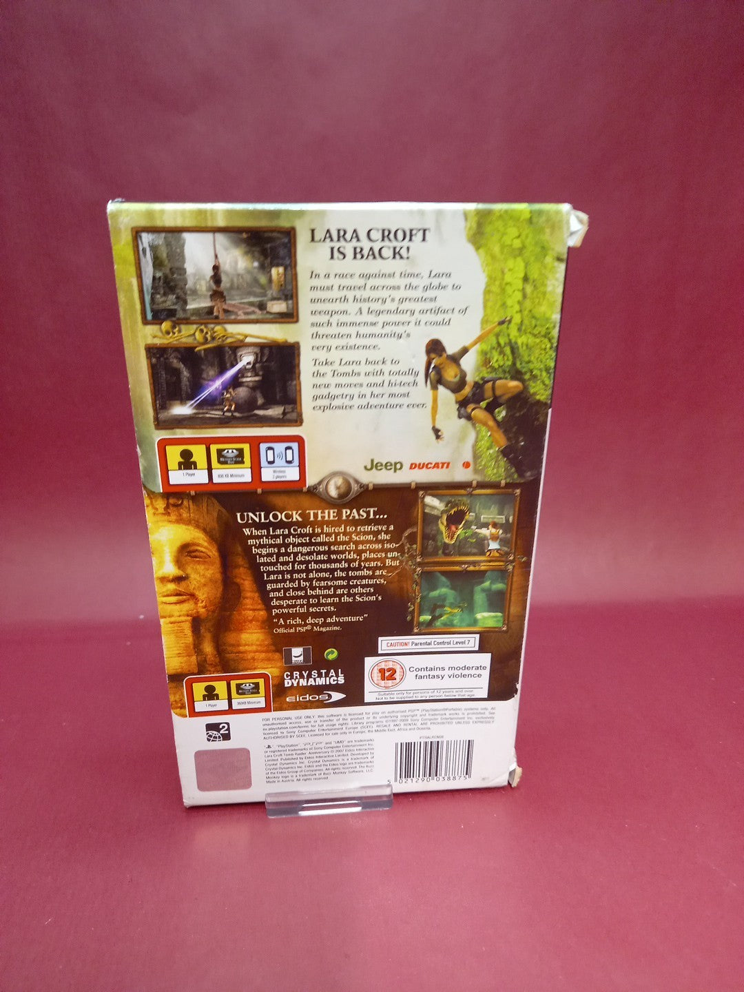 Lara Croft Tomb Raider Double Pack: Anniversary & Legend (Sony PSP, 2009)