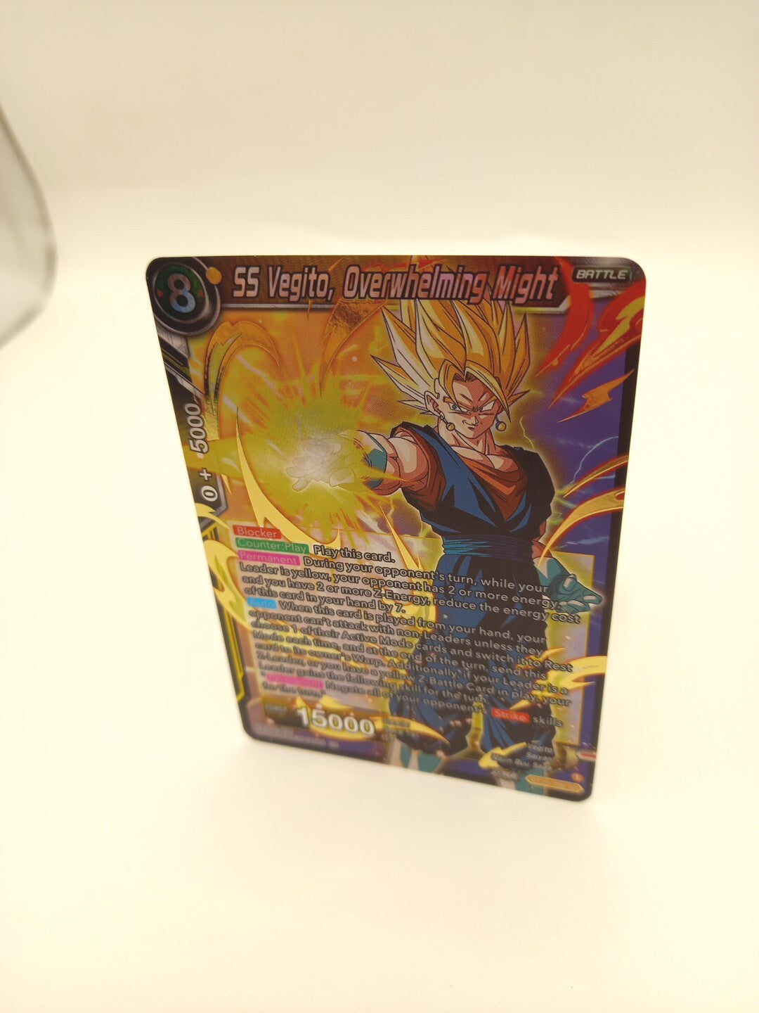 SS Vegito, Overwhelming Might BT20-099 SR - Dragon Ball Super