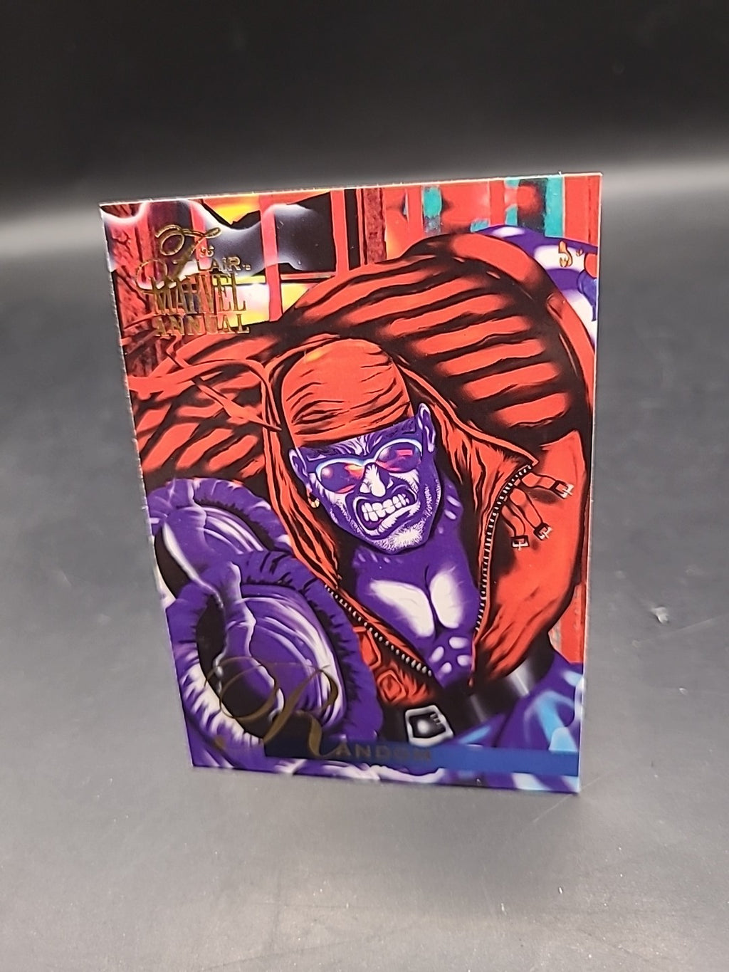 1995 Flair Marvel Annual Card - #23 Random