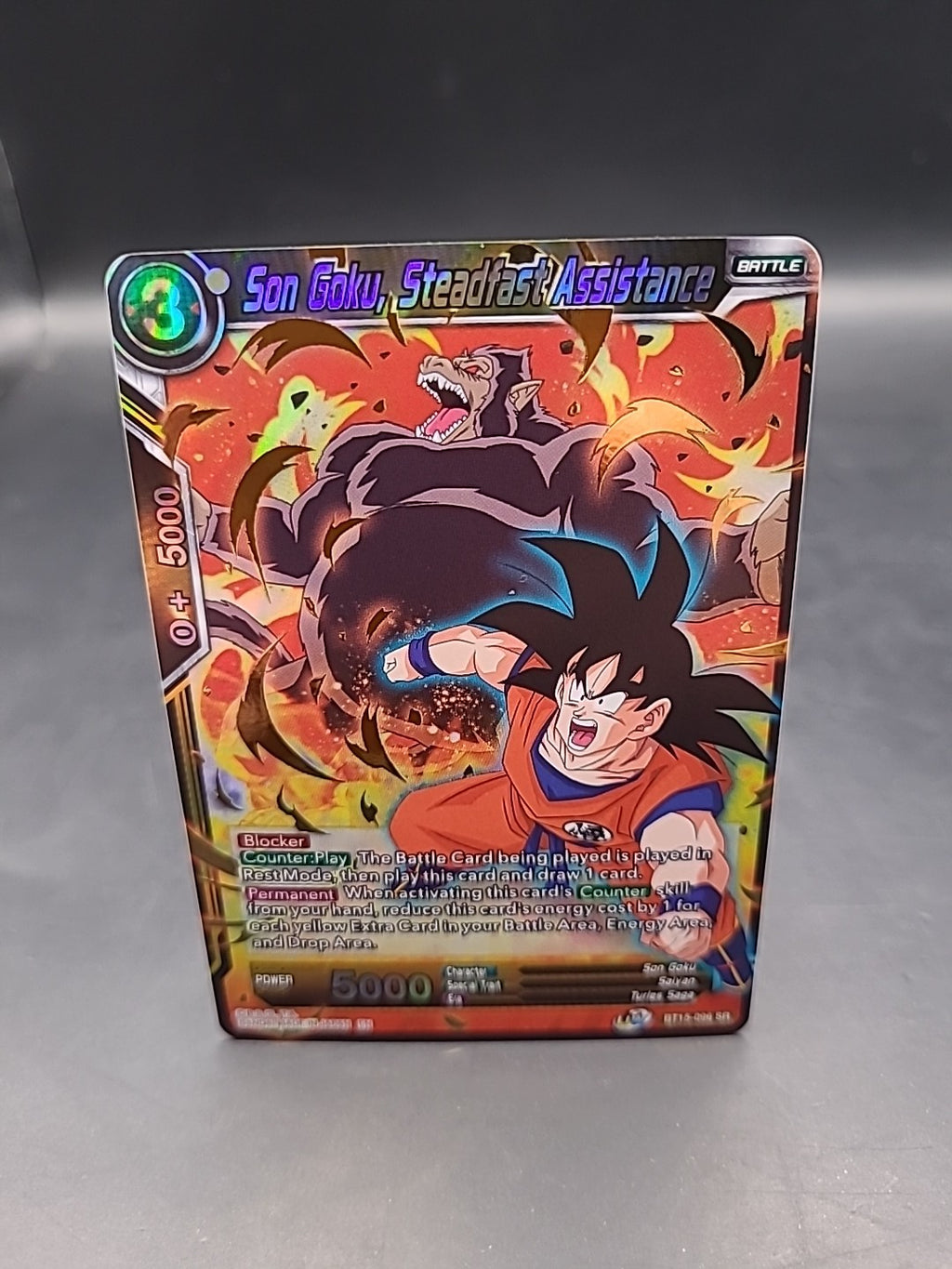 Son Goku, Steadfast Assistance - BT15-096 SR - Dragon Ball Super Card Game