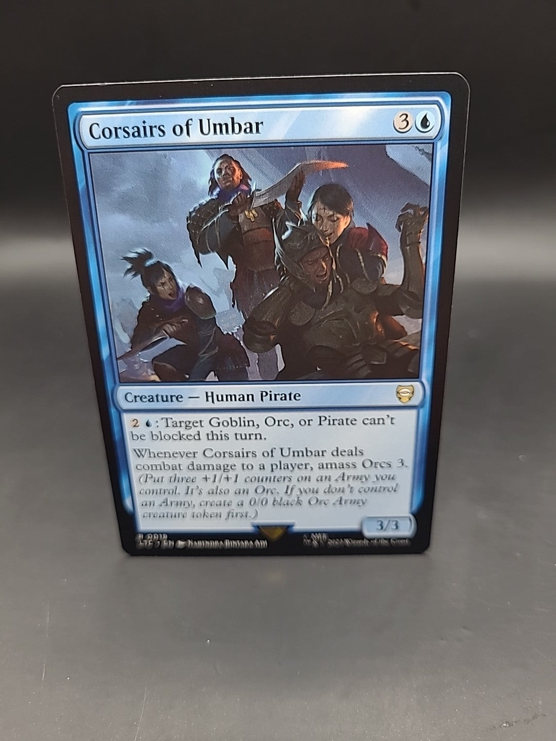 Corsairs of Umbar 0019 Non Foil Rare LOTR Commander MTG Near Mint