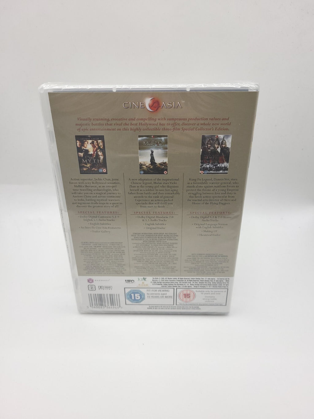 The Epic Collection Dvd - The Myth, Milan, An Empress And The Warriors