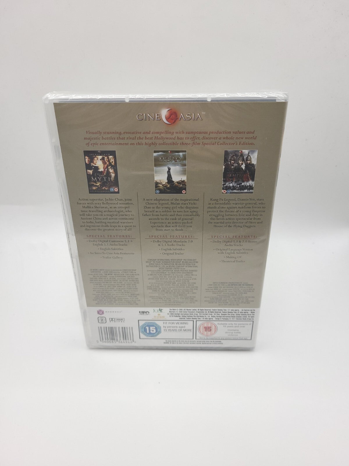 The Epic Collection Dvd - The Myth, Milan, An Empress And The Warriors