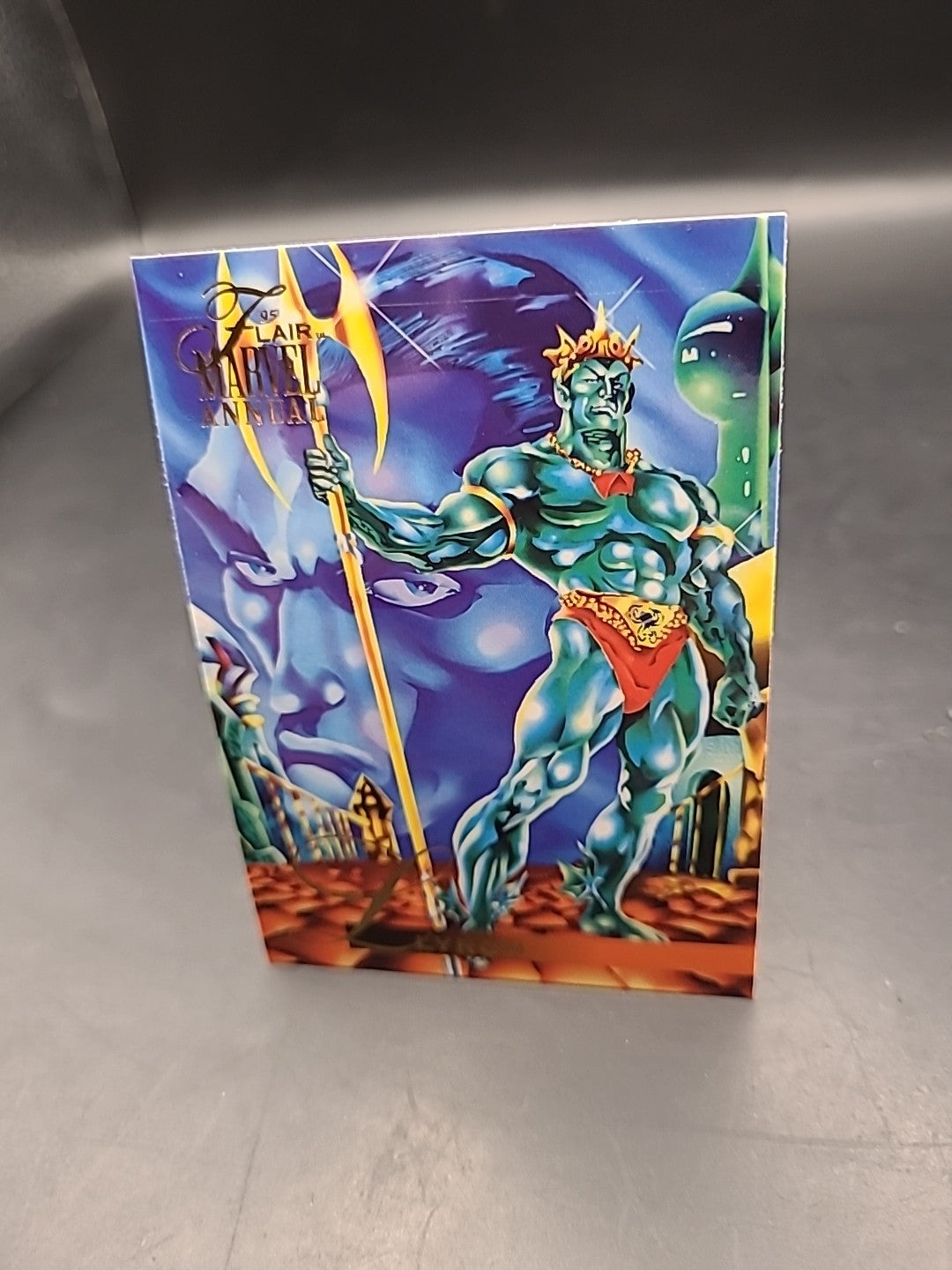 1995 Flair Marvel Annual Card 88 LYRON