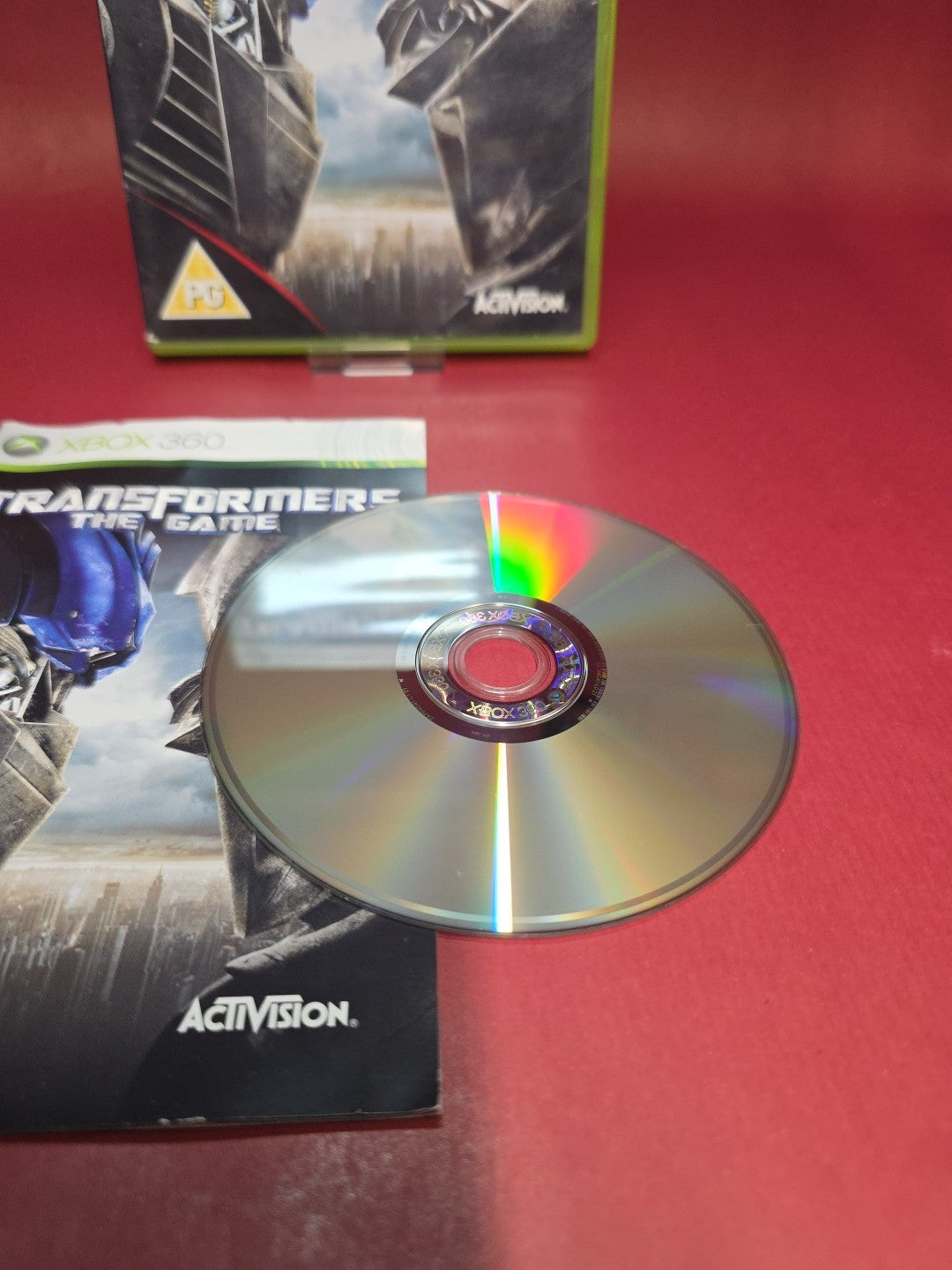 Transformers: The Game (Xbox 360, PAL, incl. manual)