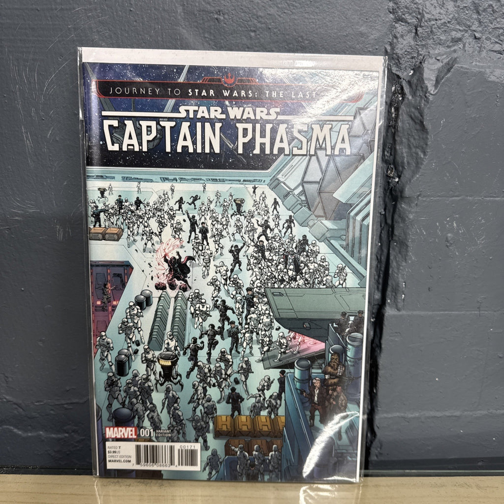 Star Wars Marvel Comic | Captain Phasma #1 | Variant Todd Nauck Wheres Phasma Co