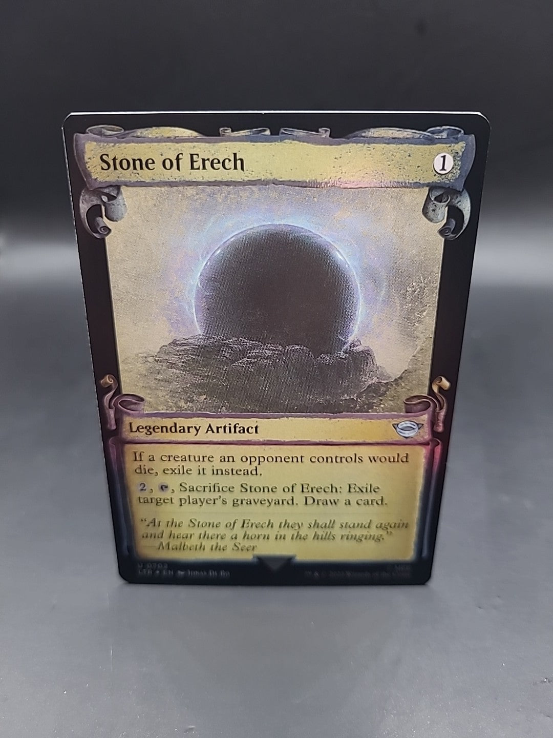 MTG - Stone of Erech - Foil - Lord of the Rings - Magic the Gathering U 0702