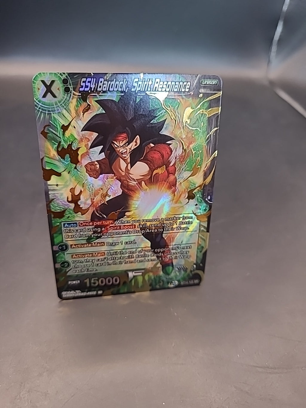 Dragon Ball Super Card Game - BT14-122 SR - SS4 Bardock, Spirit Resonance *NM*