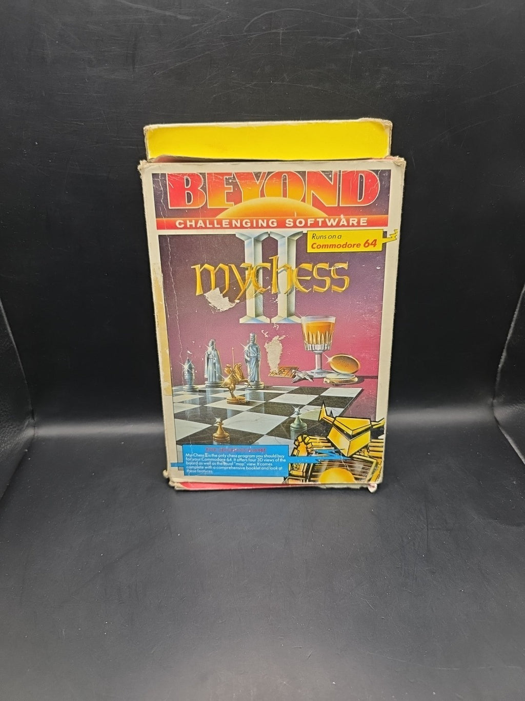 COMMODORE 64 COMPUTER GAME MY CHESS 2    BY BEYOND