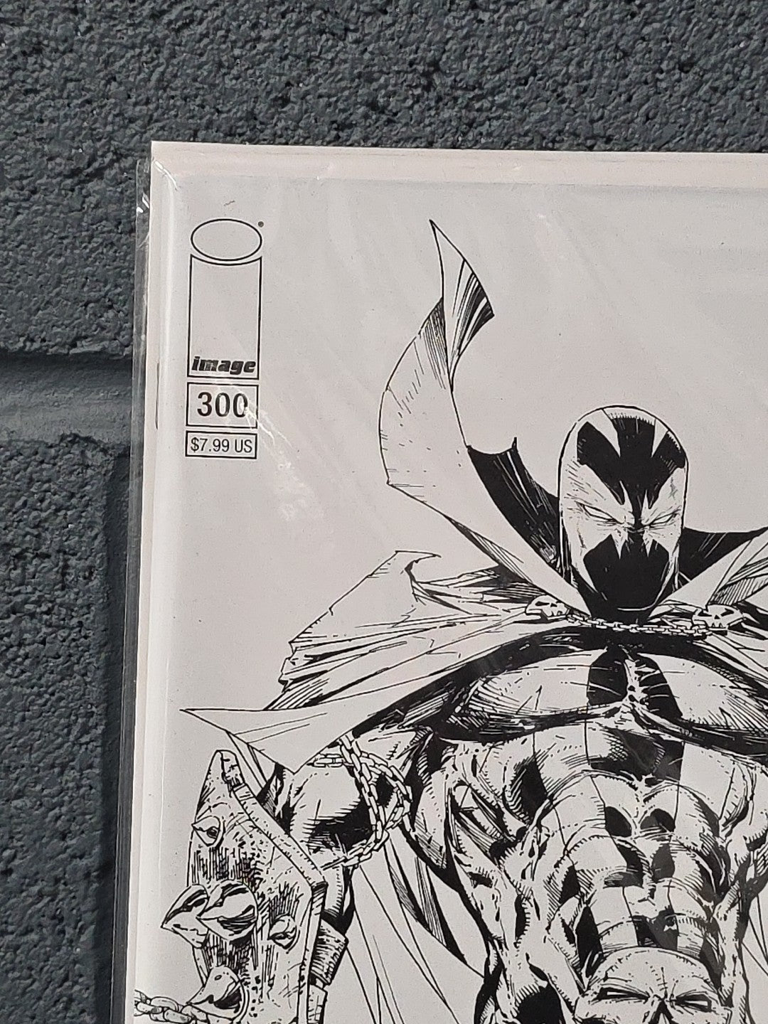 Image Comics Spawn #300 B Black & White B & W Sketch Variant Todd McFarlane