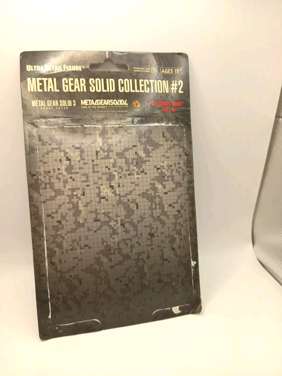 Metal Gear Solid Collection #2 Old Snake "Ready" Figure MGS 4 Ver - Stealth Camo