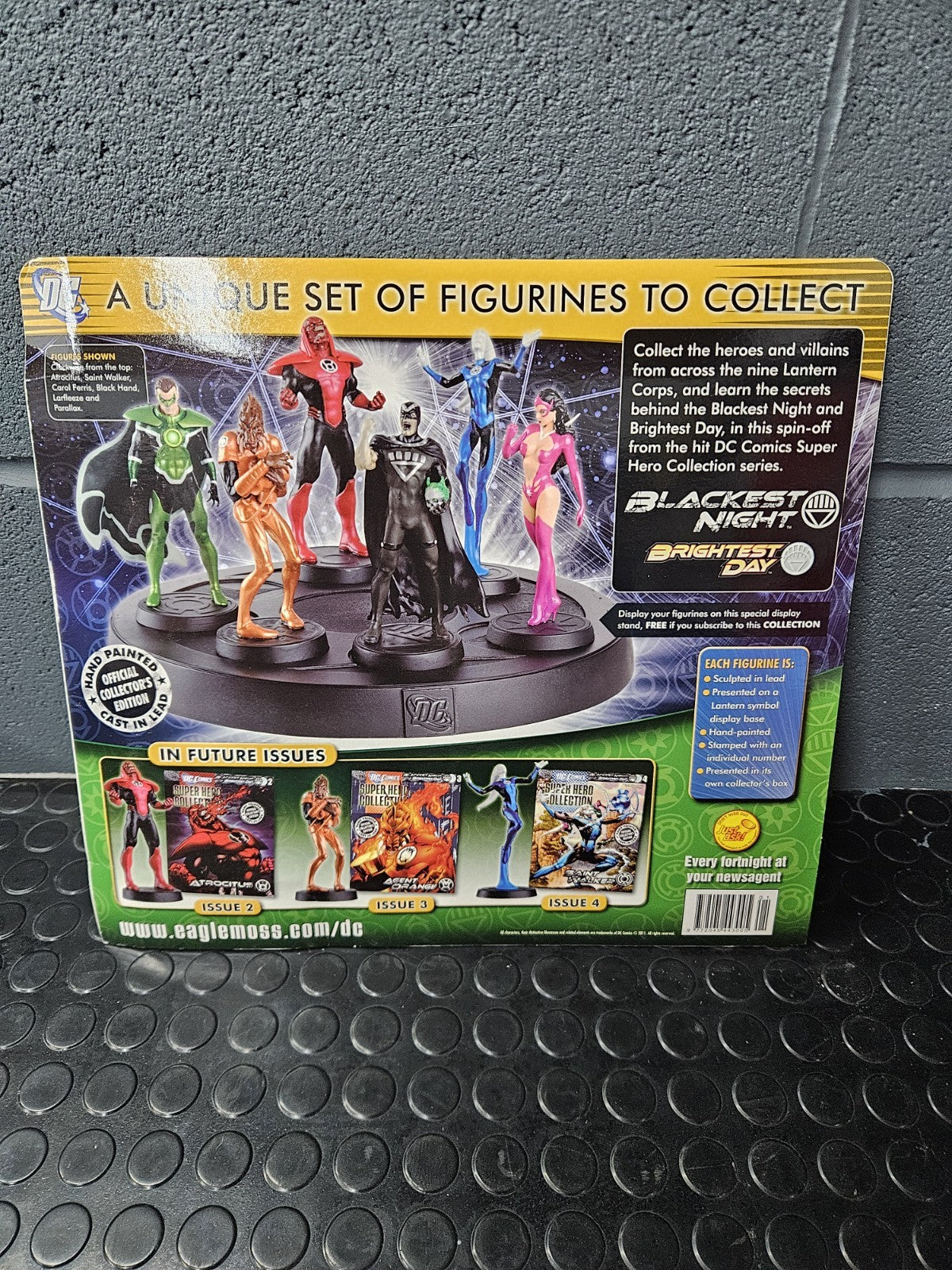 (Eaglemoss) DC Comics - Blackest Night / Brightest Day: Issue #01 Black Hand ~